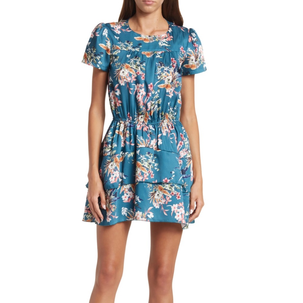 NWOT Maisie Ruffle Mini Dress XS